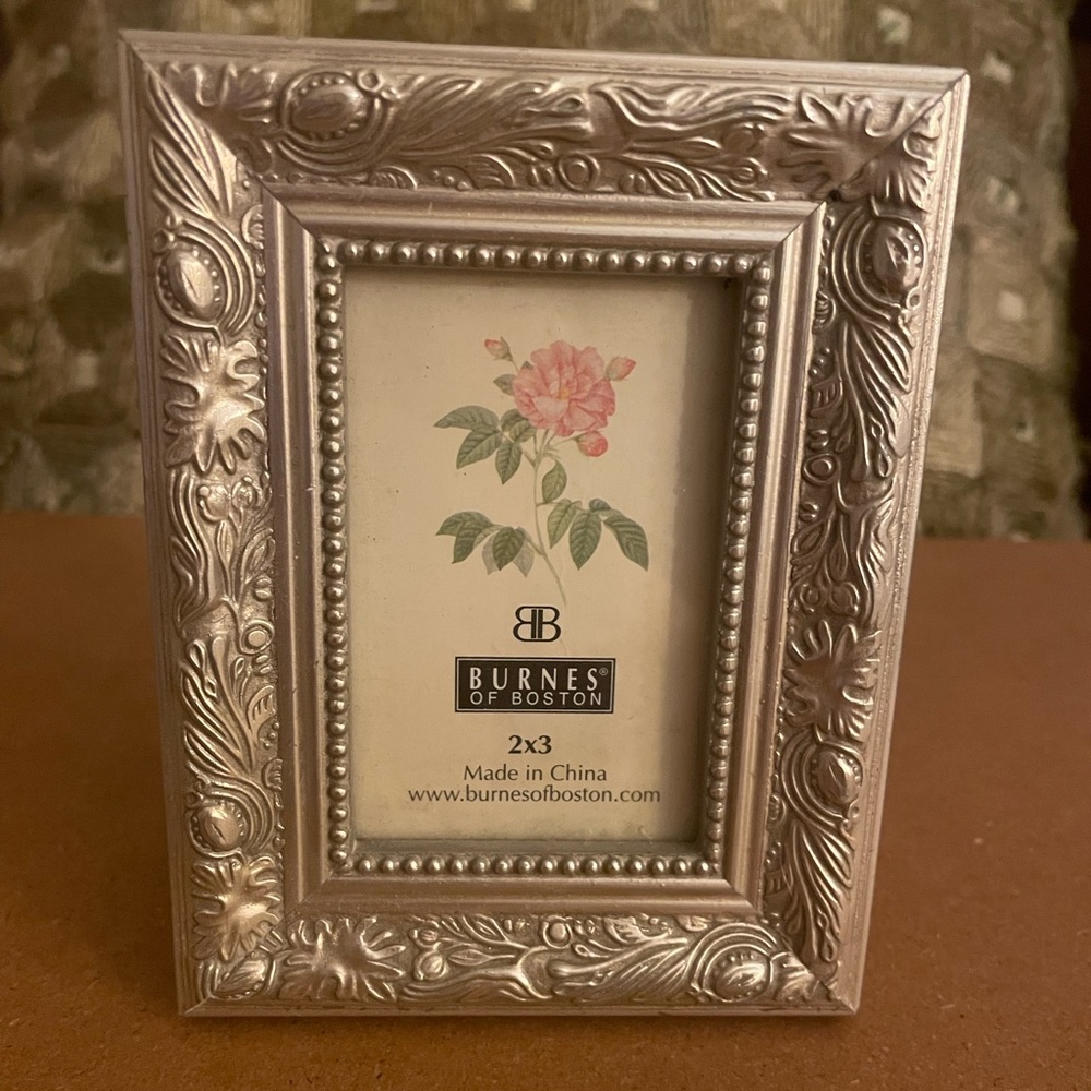 NWOT Silver Frame by Burnes of Boston